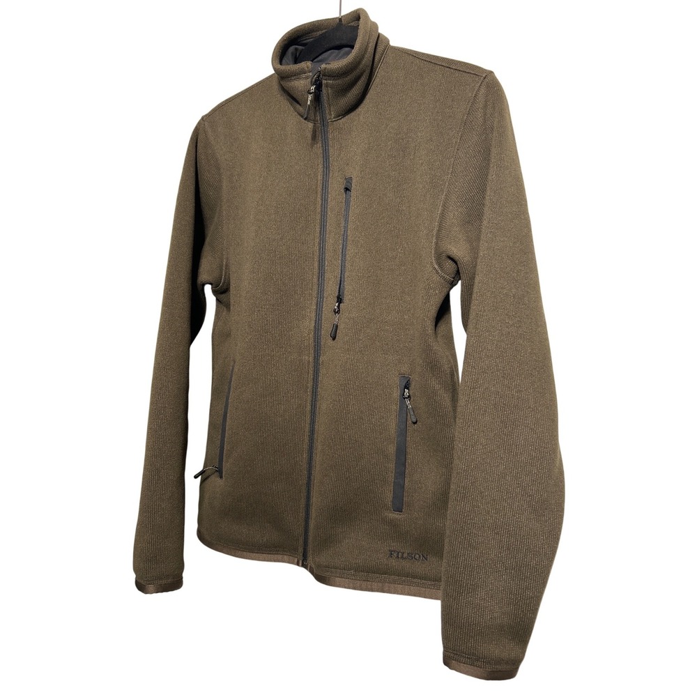 Filson Ridgeway Fleece Jacket Brown Men's Size XS‎ EUC